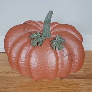 Metal Pumpkin Decor